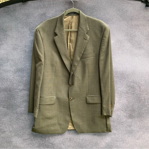 Mens Wool/Cashmere blend Blazer, Chaps Ralph Lauren size 44L - Picture 2 of 11